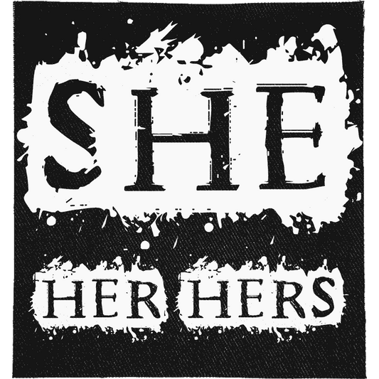 She Pronoun Patch image 0