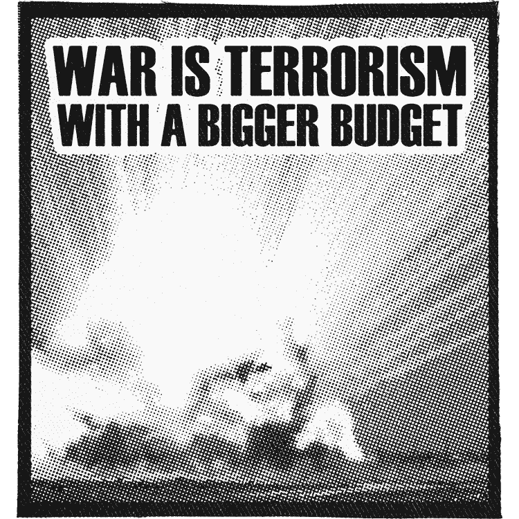 War is Terrorism Patch image 0