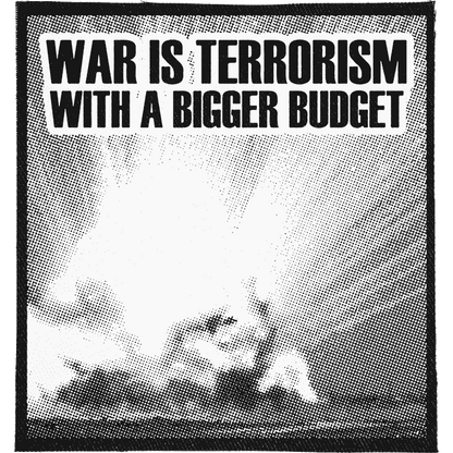War is Terrorism Patch image 0