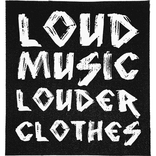 Loud Music, Louder Clothes Patch image 0