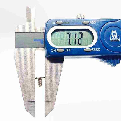 Silver Screw Spike (28mm) image 4