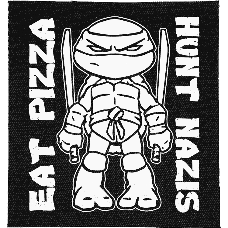 Eat Pizza, Hunt Nazis Patch image 0