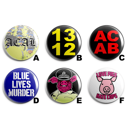 ACAB Pin Badge Pack image 1