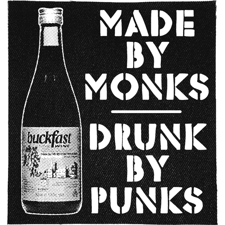 Buckfast Drunk by Punks Patch image 0