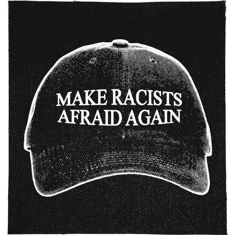 Make Racists Afraid Again Patch image 0
