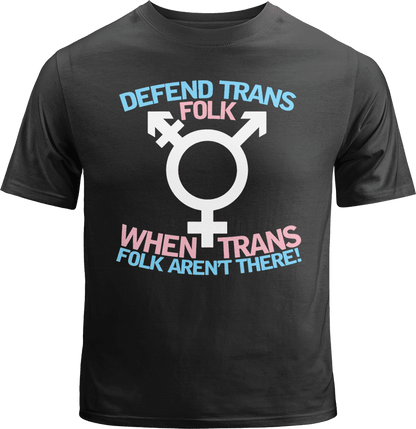 Defend Trans Folk Shirt image 0