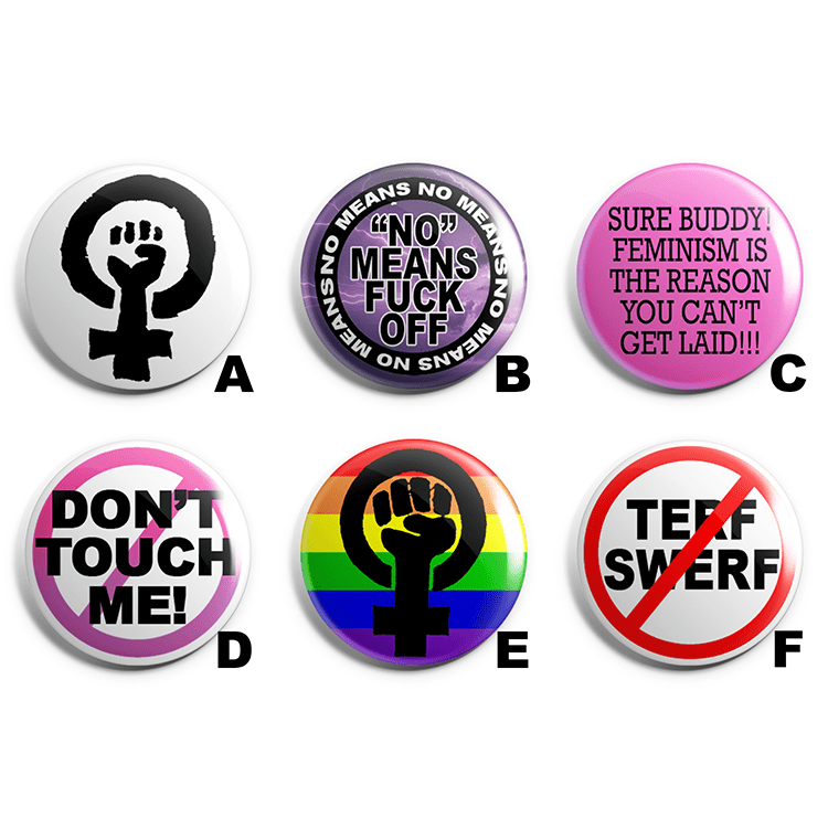 Feminist Pin Badge Pack image 1