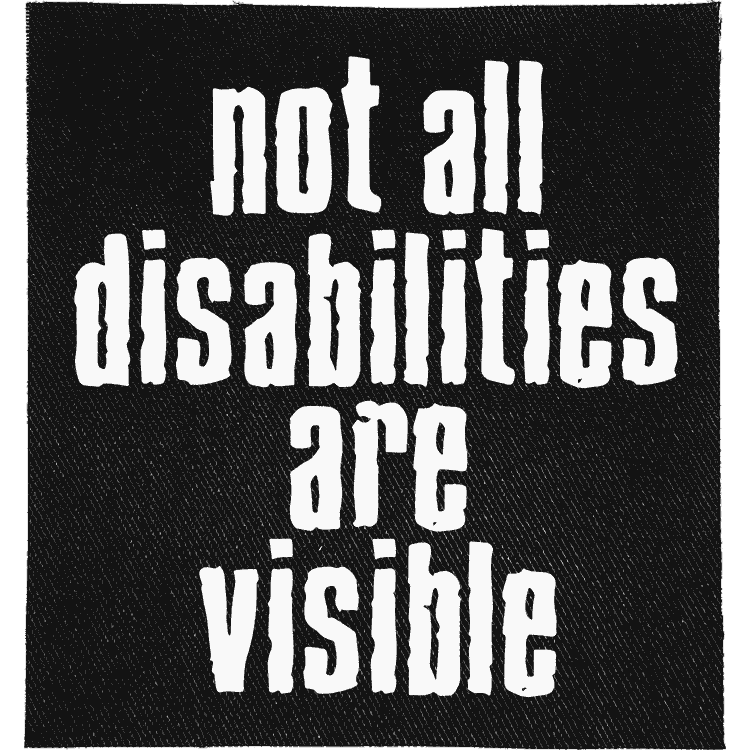 Not All Disabilities Patch image 0