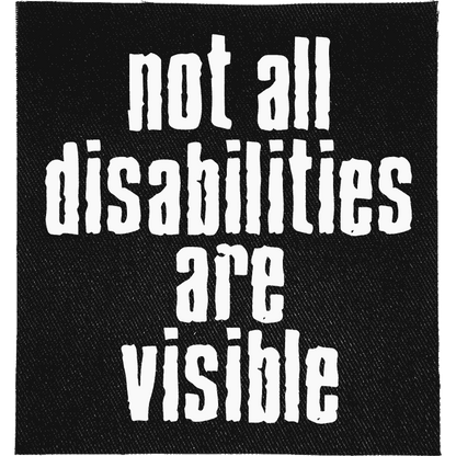 Not All Disabilities Patch image 0