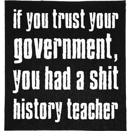 Shit history Teachers Patch image 0