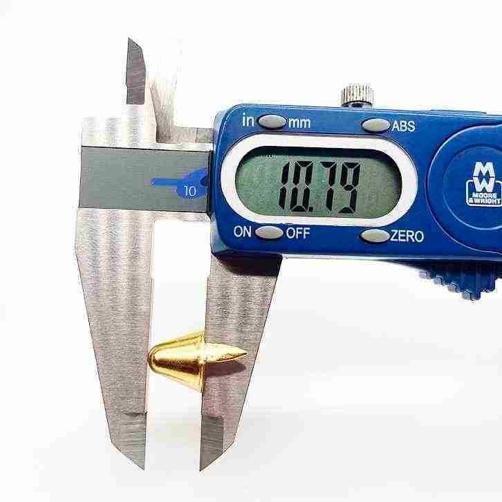 Gold UK77 Cone Studs image 2