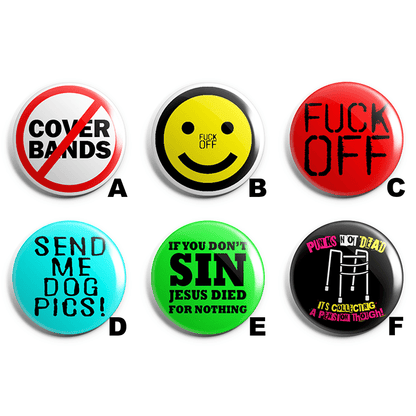 Funny Pin Badge Pack image 1