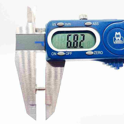 Silver Screw Spike (28mm) image 3