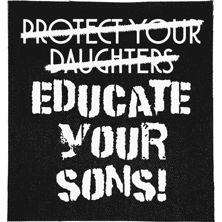 Educate Your Sons Patch image 0