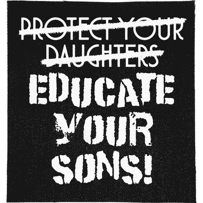 Educate Your Sons Patch image 0